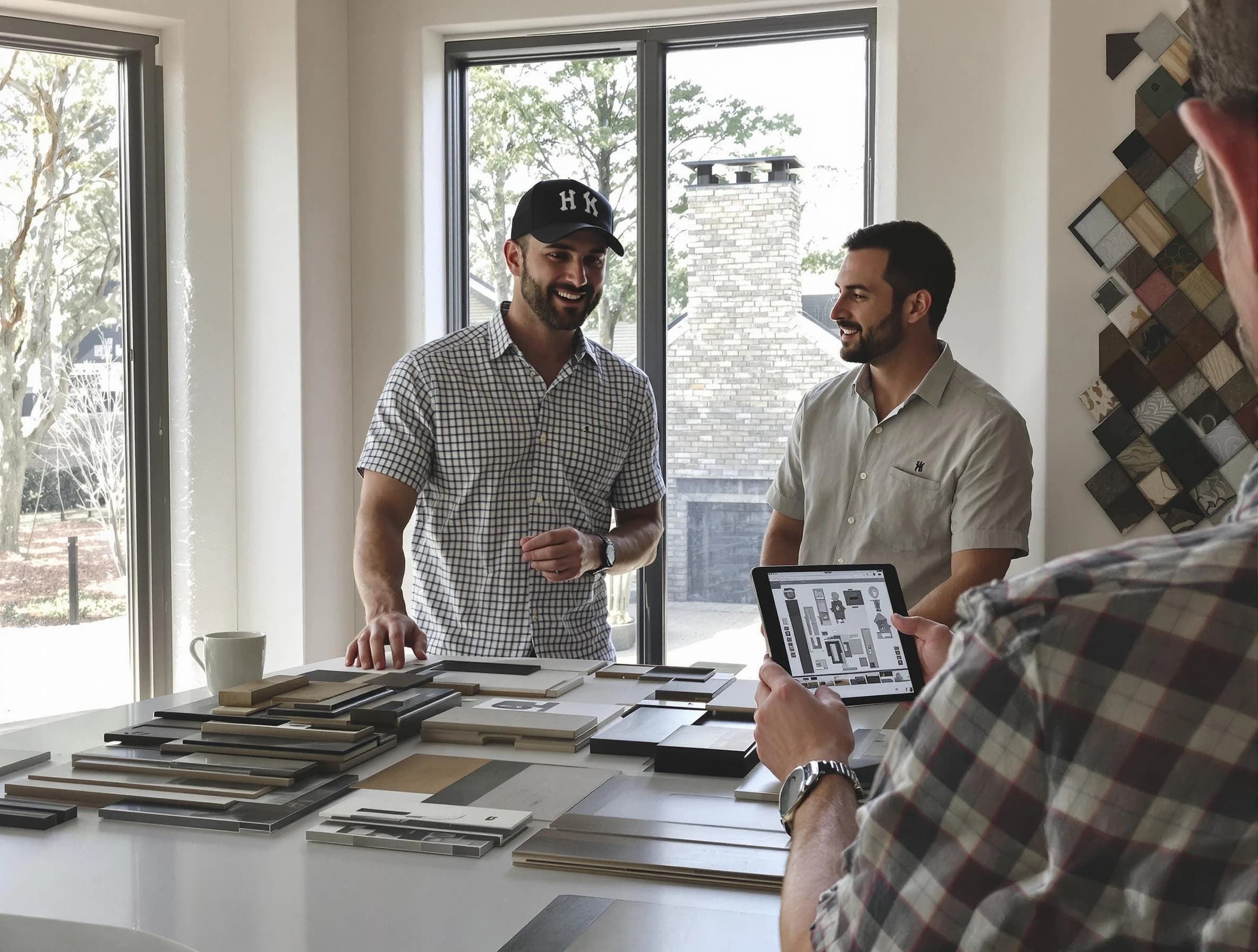 Brigham City Chimney Sweep remodeling a chimney and fireplace in Brigham City, UT