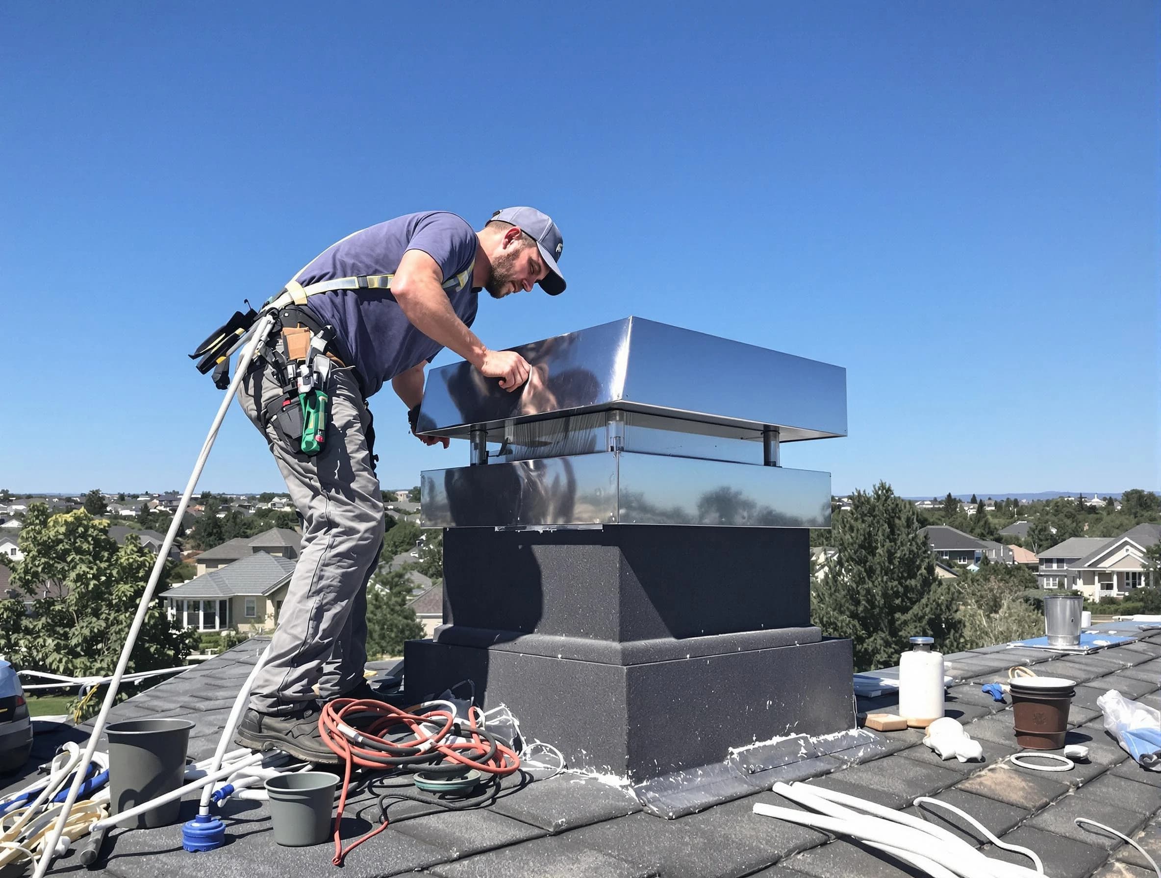 Chimney Cap Services service in Brigham City, UT