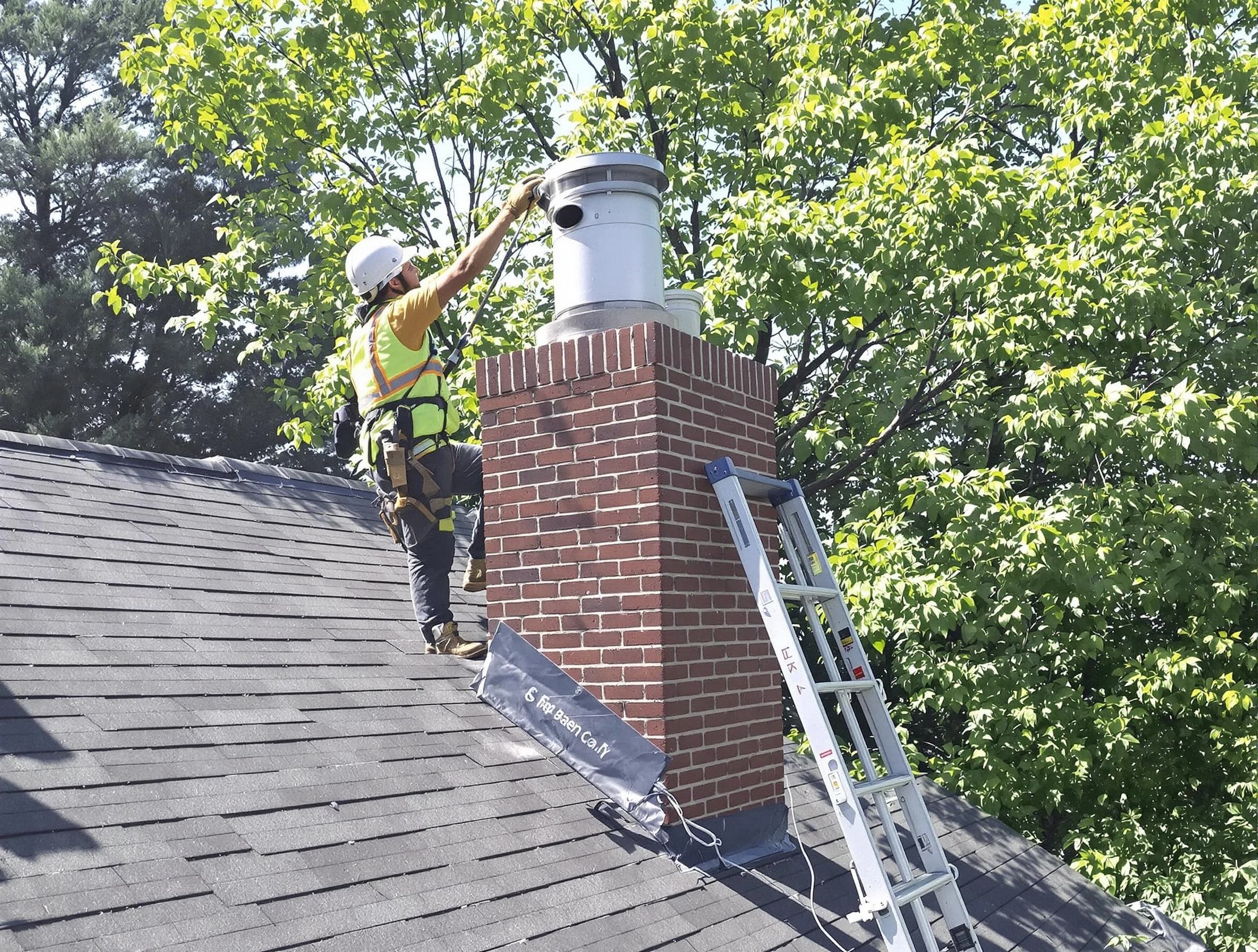 Chimney liner inspection by Brigham City Chimney Sweep in Brigham City, UT