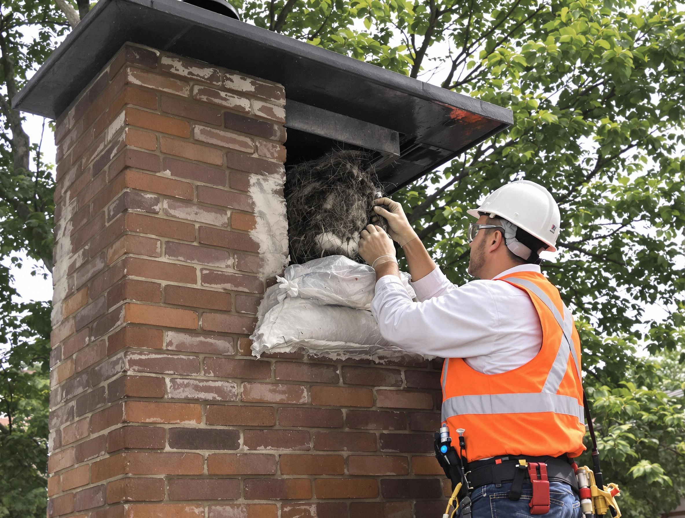 Humane removal of debris and animals by Brigham City Chimney Sweep in Brigham City, UT