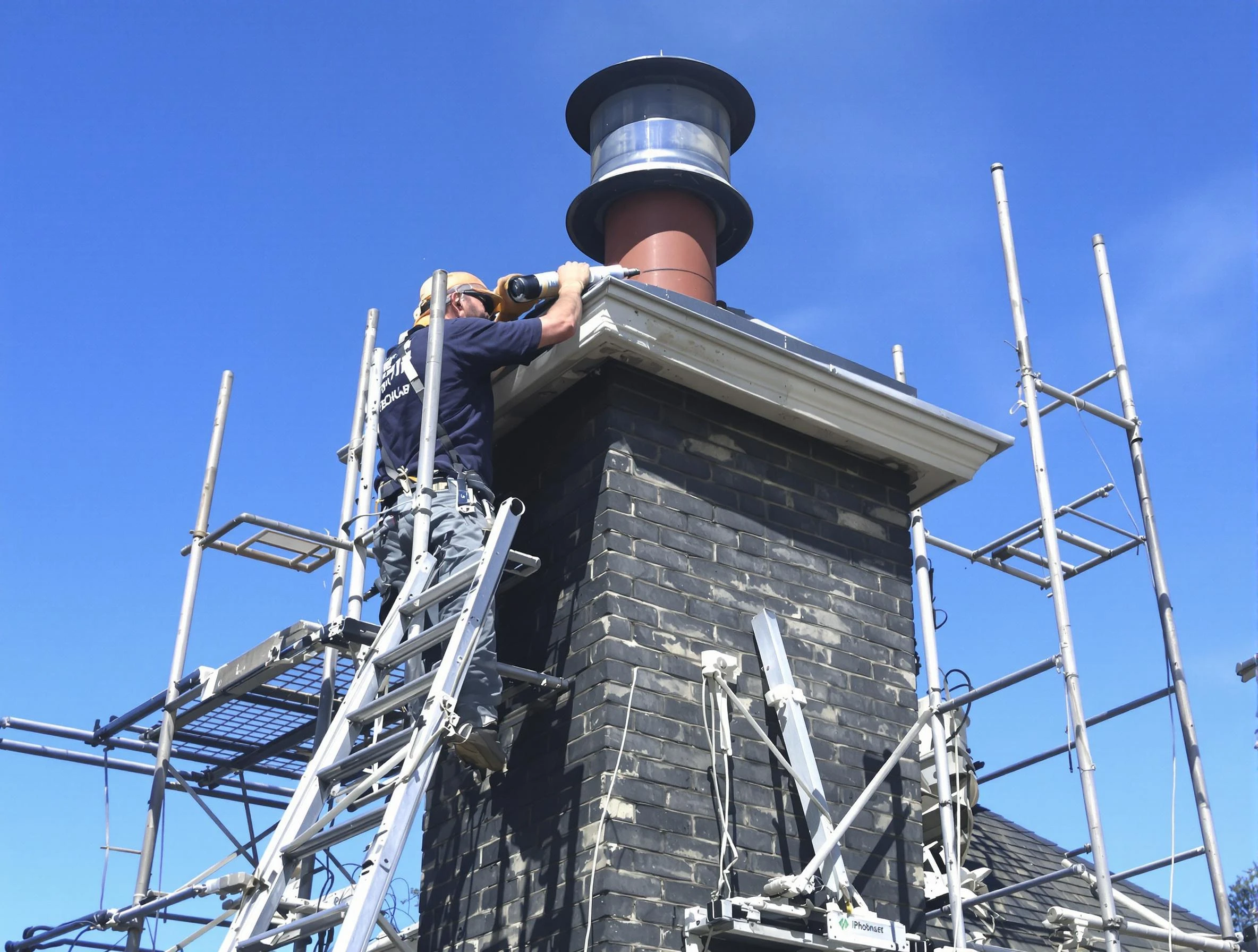 Sturdy chimney crown finished by Brigham City Chimney Sweep in Brigham City, UT