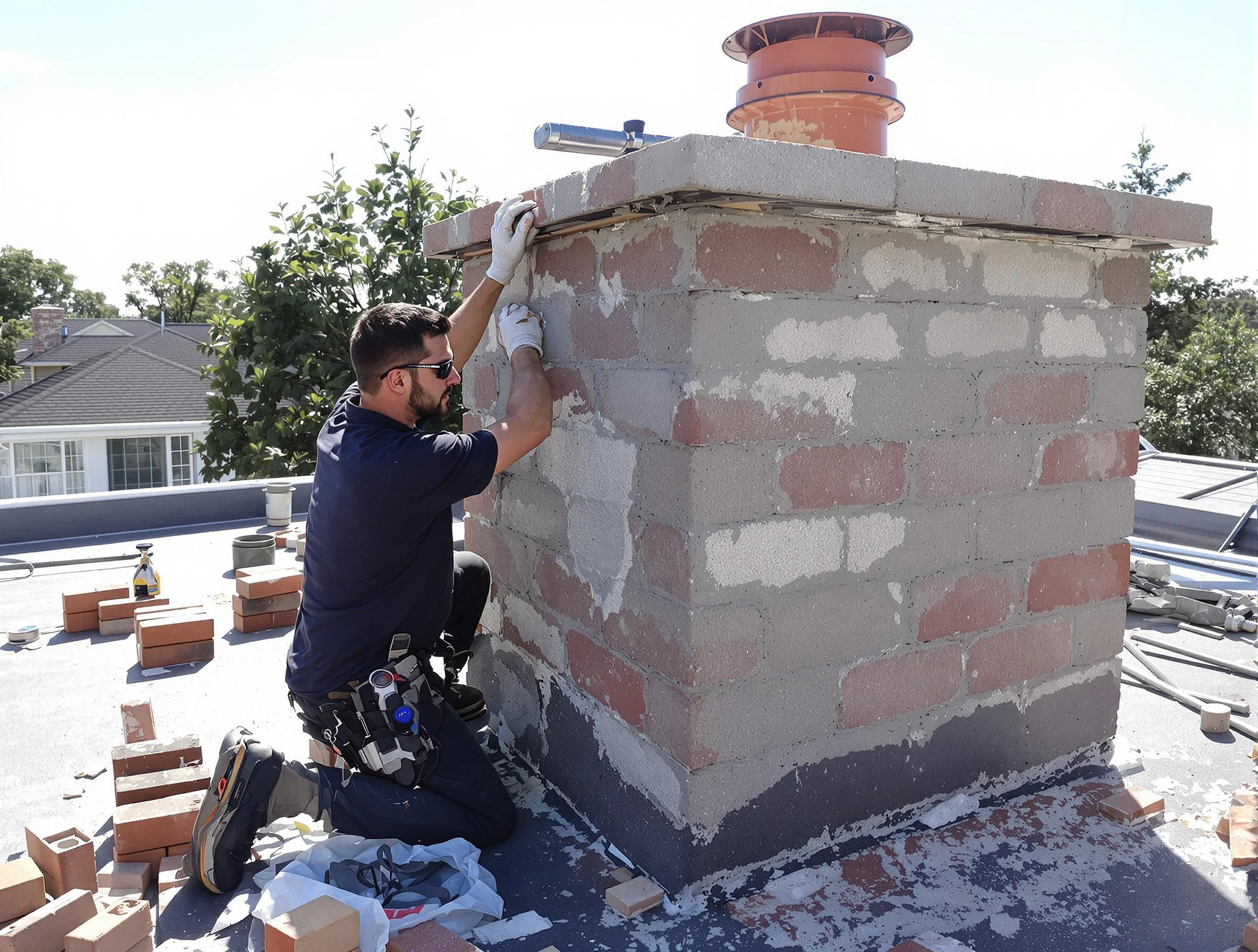 Advanced chimney repair process by Brigham City Chimney Sweep in Brigham City, UT